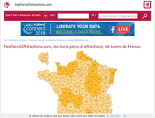 Tablet Screenshot of nosparcsdattractions.com
